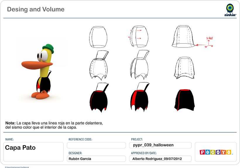 Pocoyó Halloween (Making off) 7