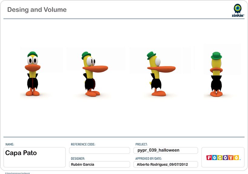 Pocoyó Halloween (Making off) 9