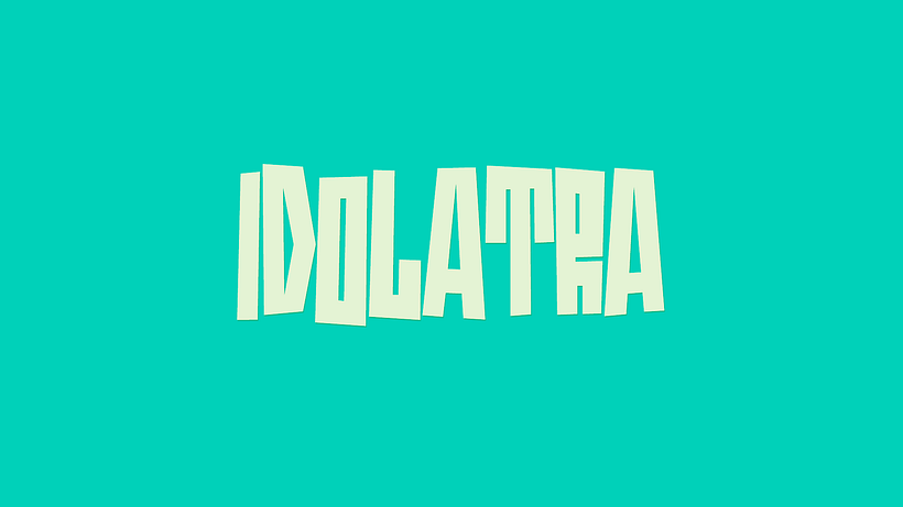 Idolatra font -1