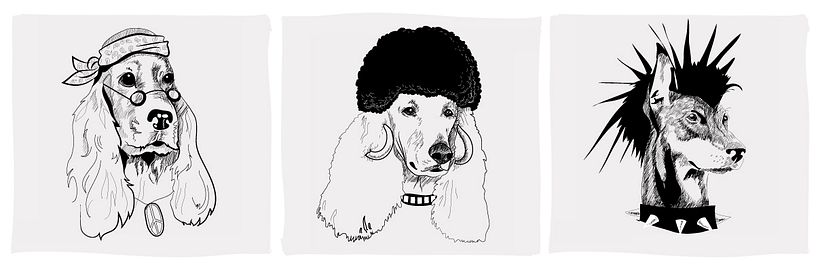 The Doggi Fashion Pattern 2