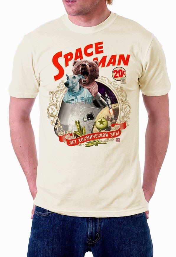 SPACE MAN / collage - Tradycyjna ilustracja