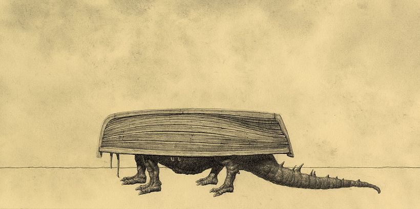 "Leyendario Criaturas de Agua" Un álbum ilustrado 15