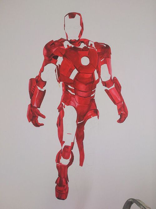 MURAL IRON MAN : MARK VII  4