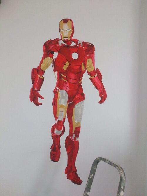 MURAL IRON MAN : MARK VII  5