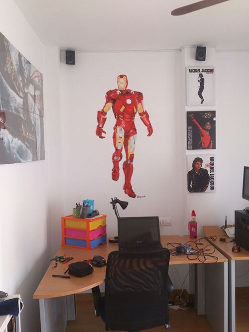 MURAL IRON MAN : MARK VII  8