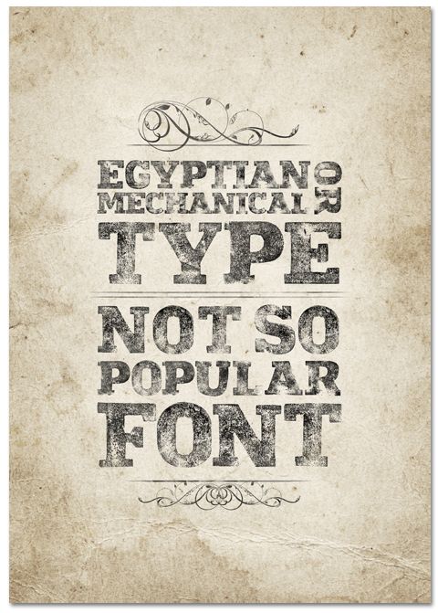 Not so popular font 18