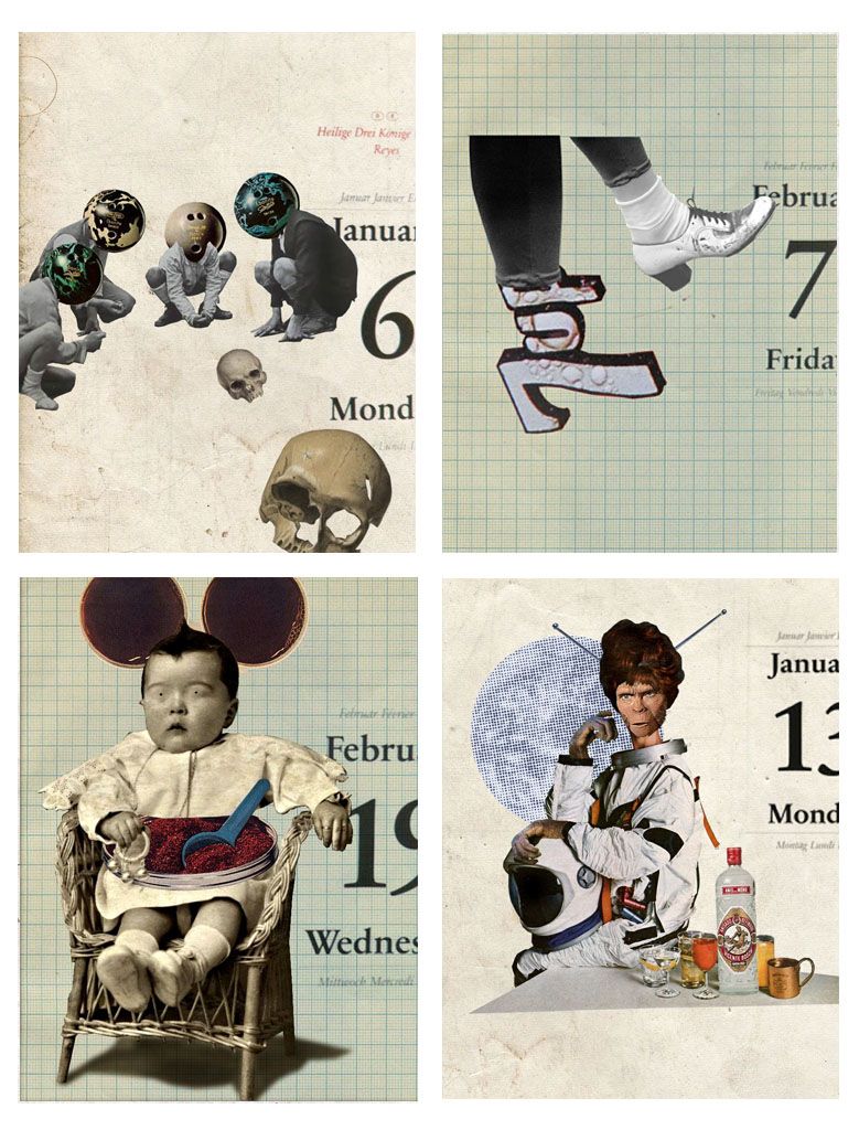 Los días contados / collage 2