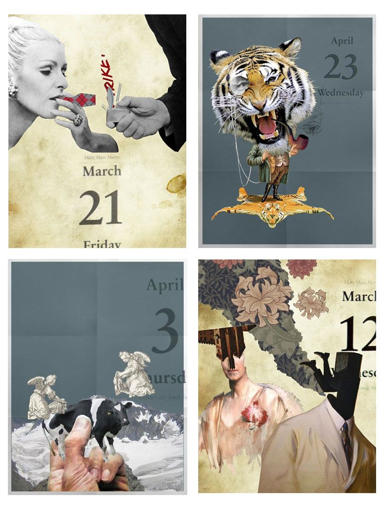 Los días contados / collage 4