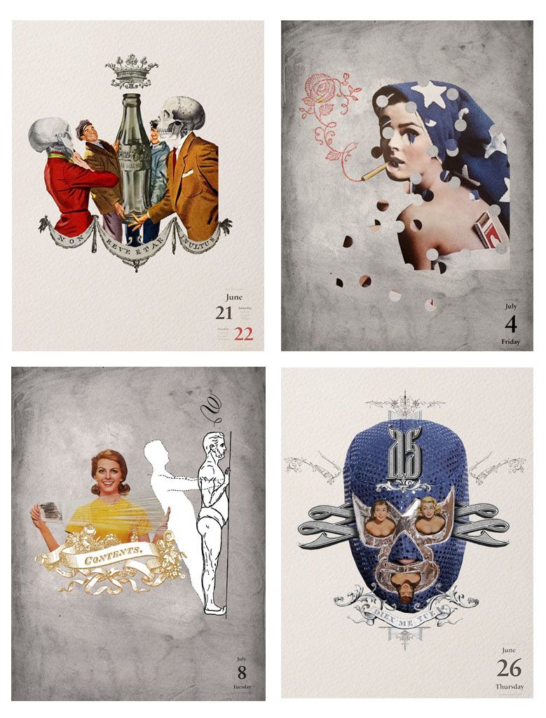 Los días contados / collage 5