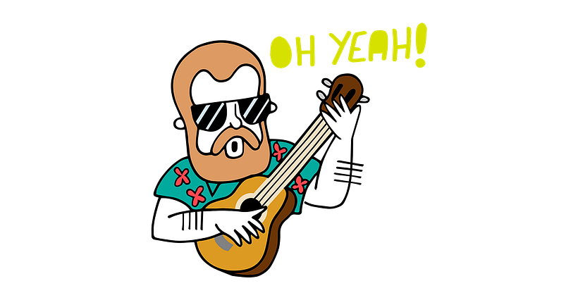 LINE Stickers - A Summer Crew 6