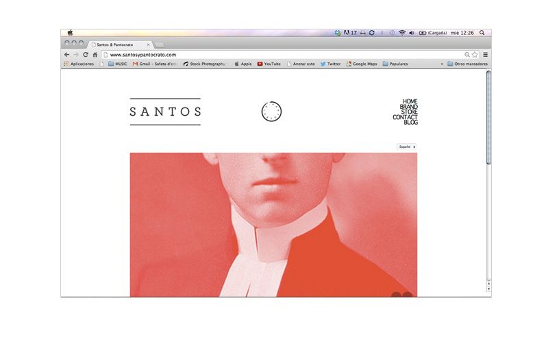 Naming e imagen corporativa Santos y Pantocrato 0