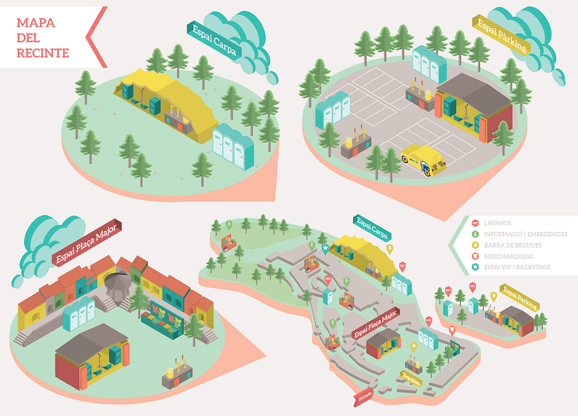 Band Camp Festival - Map Design 2