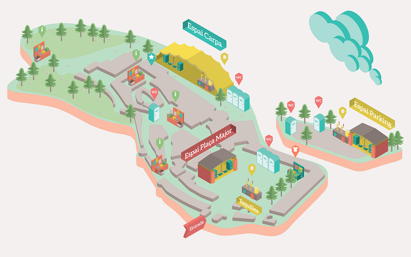 Band Camp Festival - Map Design 3