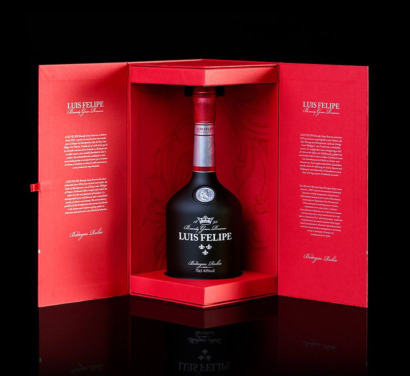 LUIS FELIPE Brandy Gran Reserva | Packaging 8