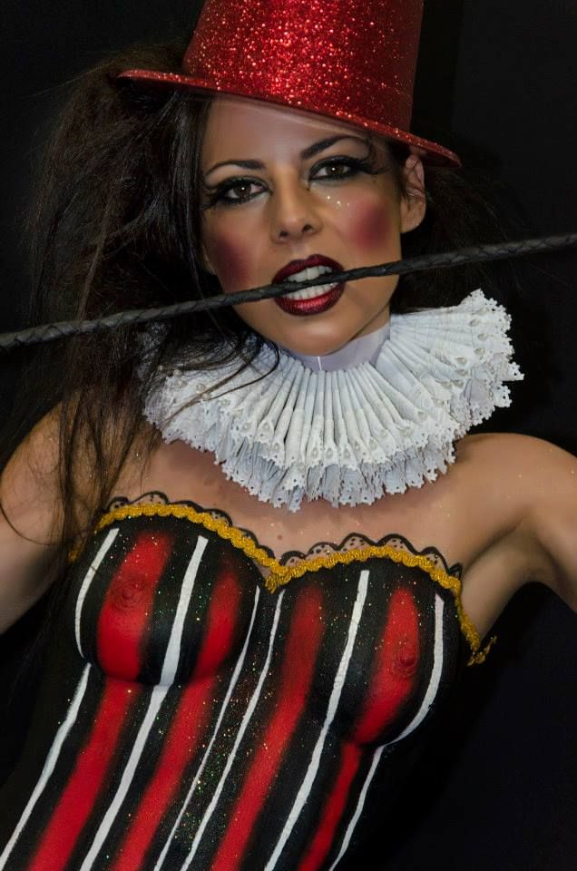 Retratos  de bodypaint 5