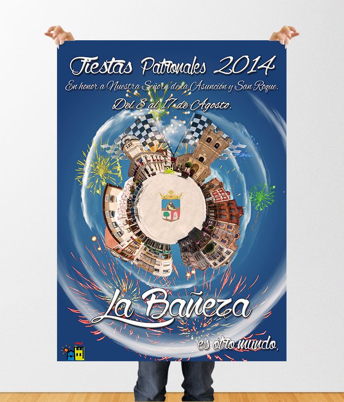 Poster Fiestas Patronales de La Bañeza 2014 -1