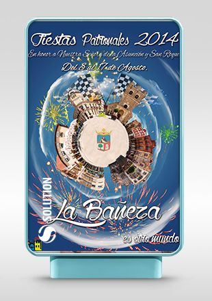 Poster Fiestas Patronales de La Bañeza 2014 3