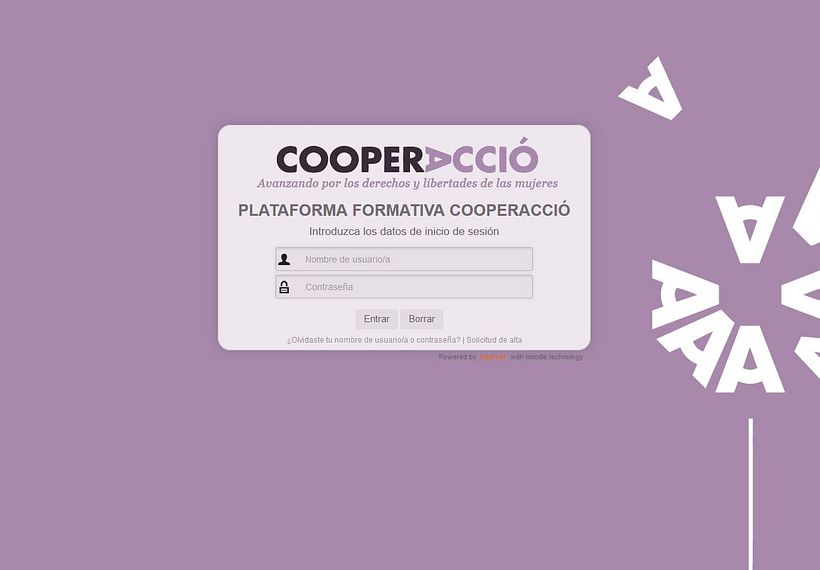 Plataforma Formativa Moodle Cooperacció 0