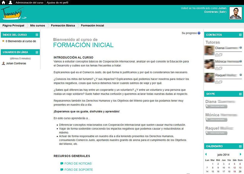 Plataforma Formativa Tumaini 1