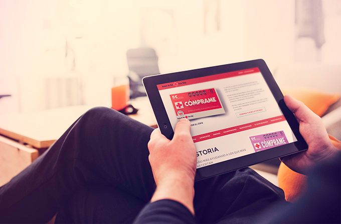 Campaña Cruz Roja - Sorteo de Oro'14 - Desain