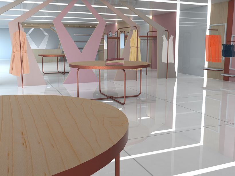 MNG shop, Retail design 0