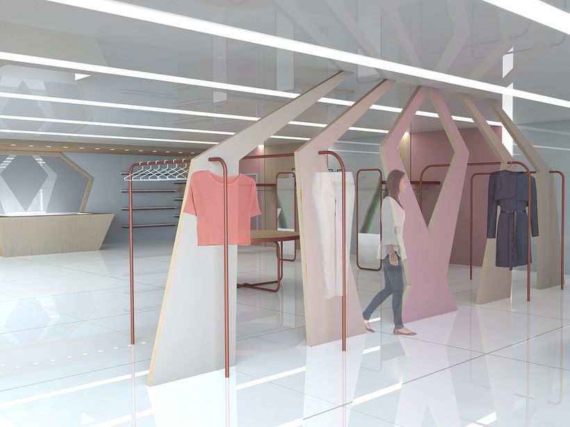 MNG shop, Retail design 1