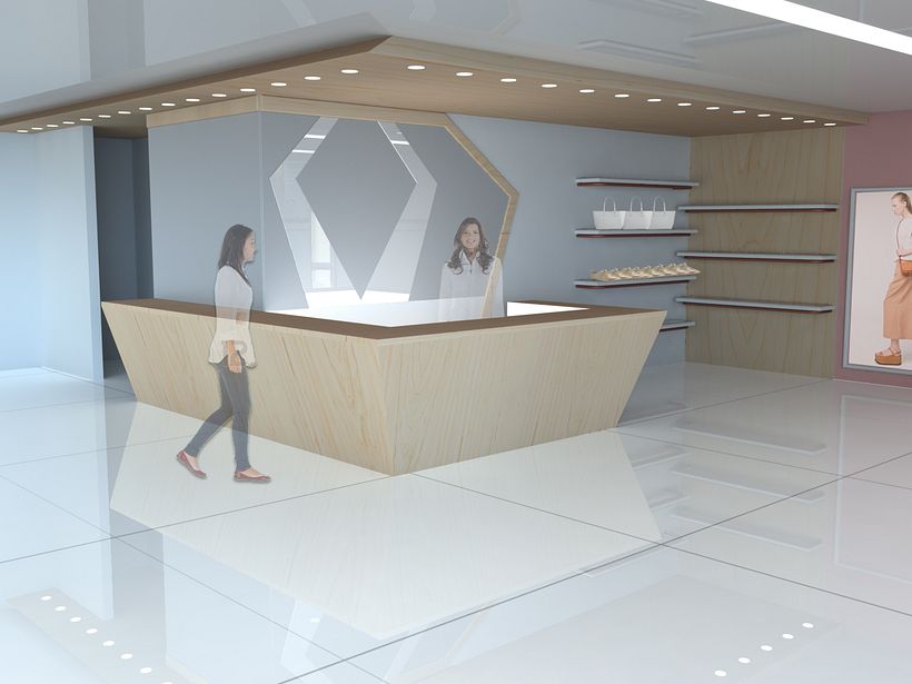 MNG shop, Retail design 4