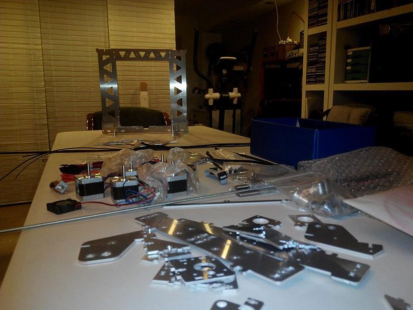 Ensamblaje de Impresora 3D de código libre 4