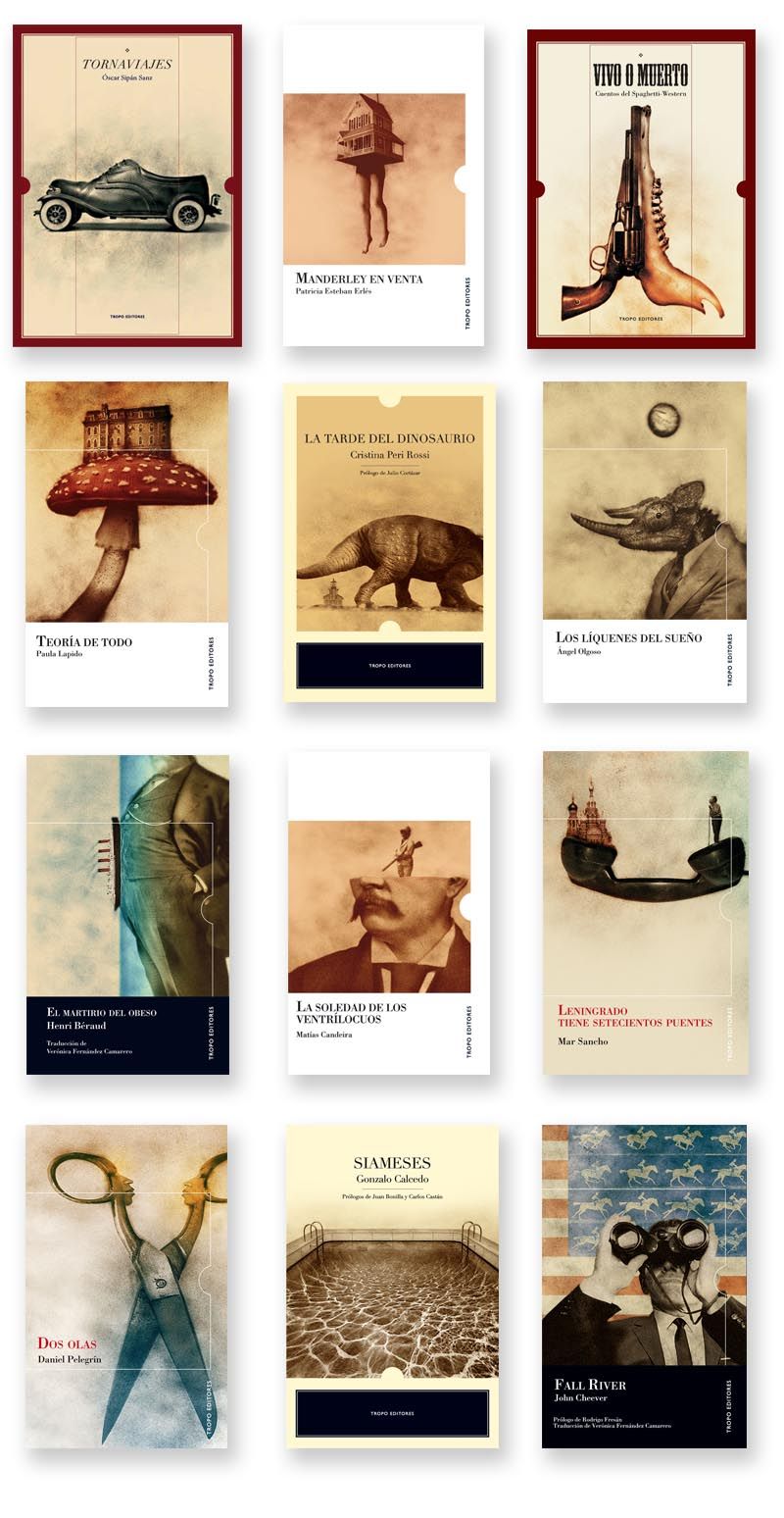 Ilustraciones de cubiertas para Tropo Editores  0