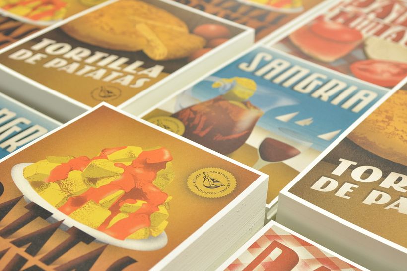 Postkarten mit traditionellen Rezepten 0