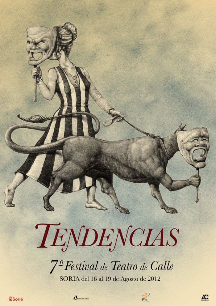 Carteles de Teatro y Mercado Medieval 3