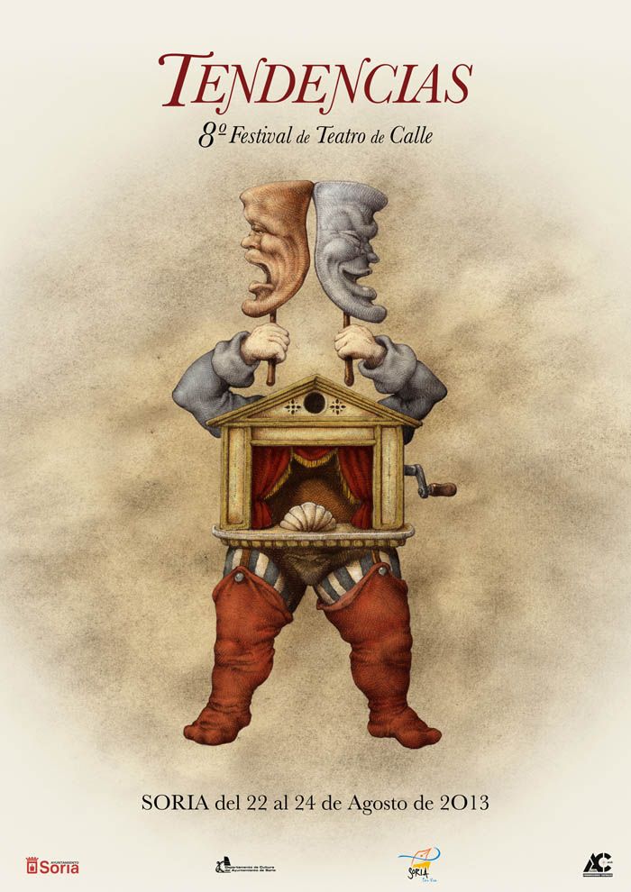 Carteles de Teatro y Mercado Medieval 4