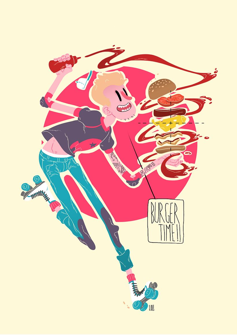 Burger time! 1