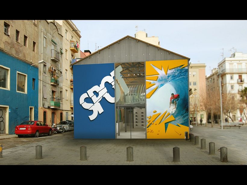 Spot surf shop - Desain Industri