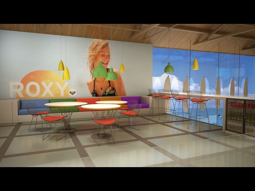 Spot surf shop - Desain Industri