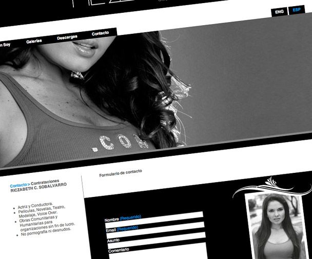 Oficial web (Riczabeth Actress) 3