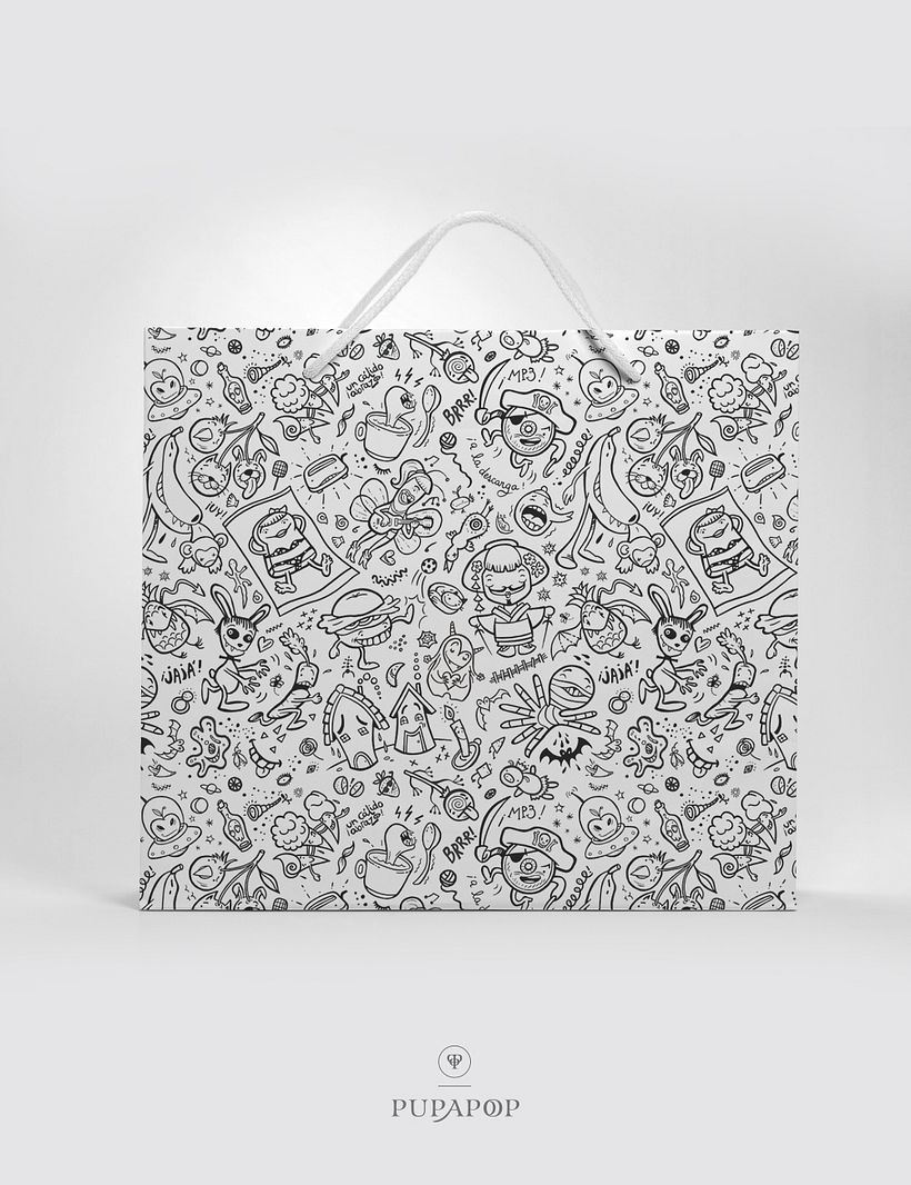 "Crazy Pop" Pattern Design -1