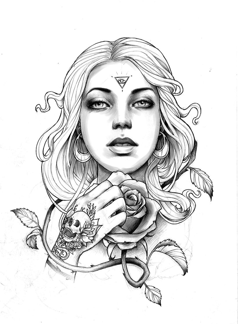 Tattoo deisgn - Traditional illustration