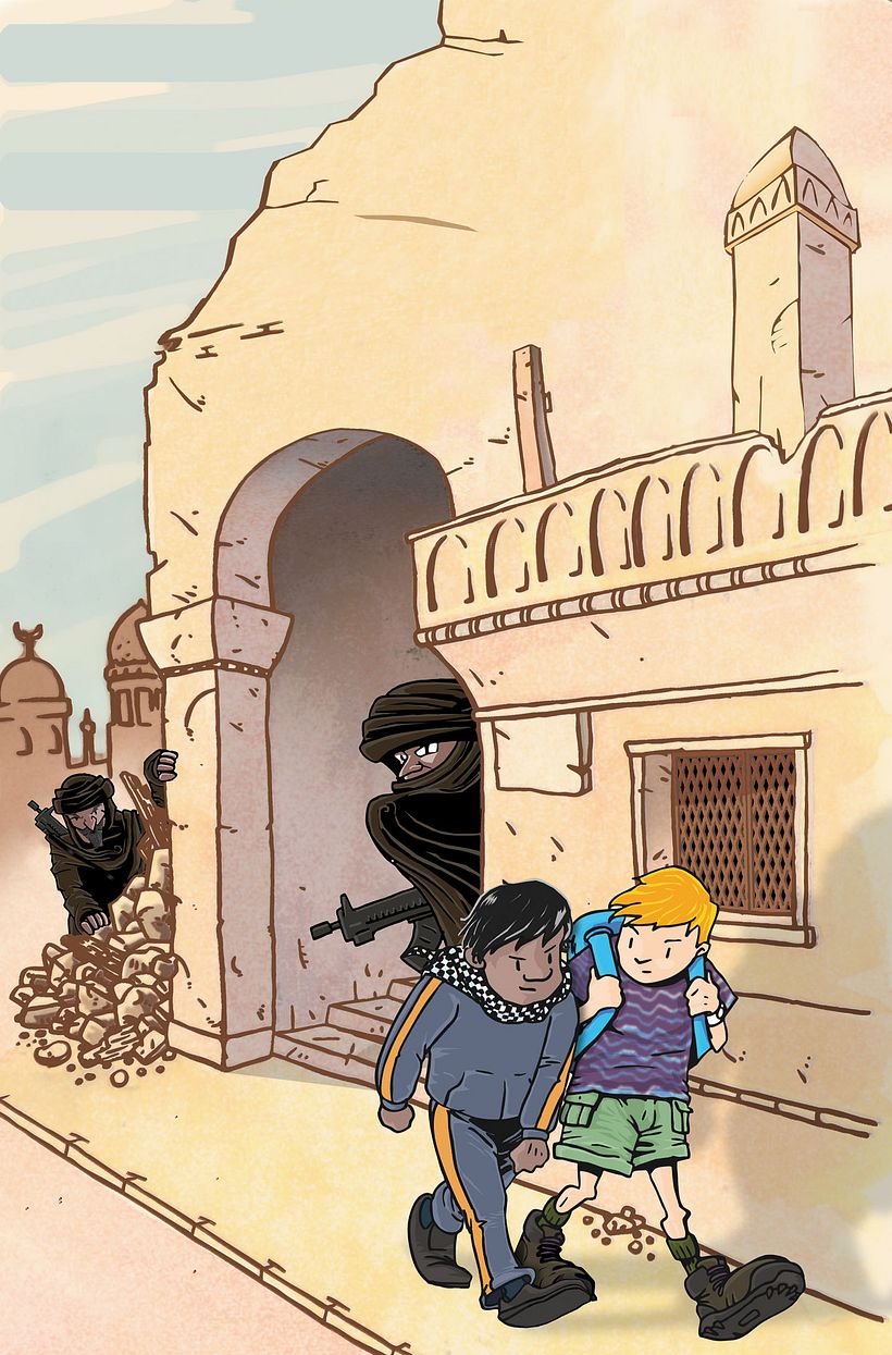 Segrest a Bagdad - Illustrazione tradizionale