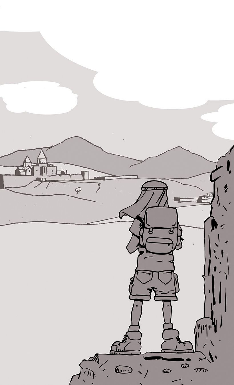 Segrest a Bagdad - Illustrazione tradizionale