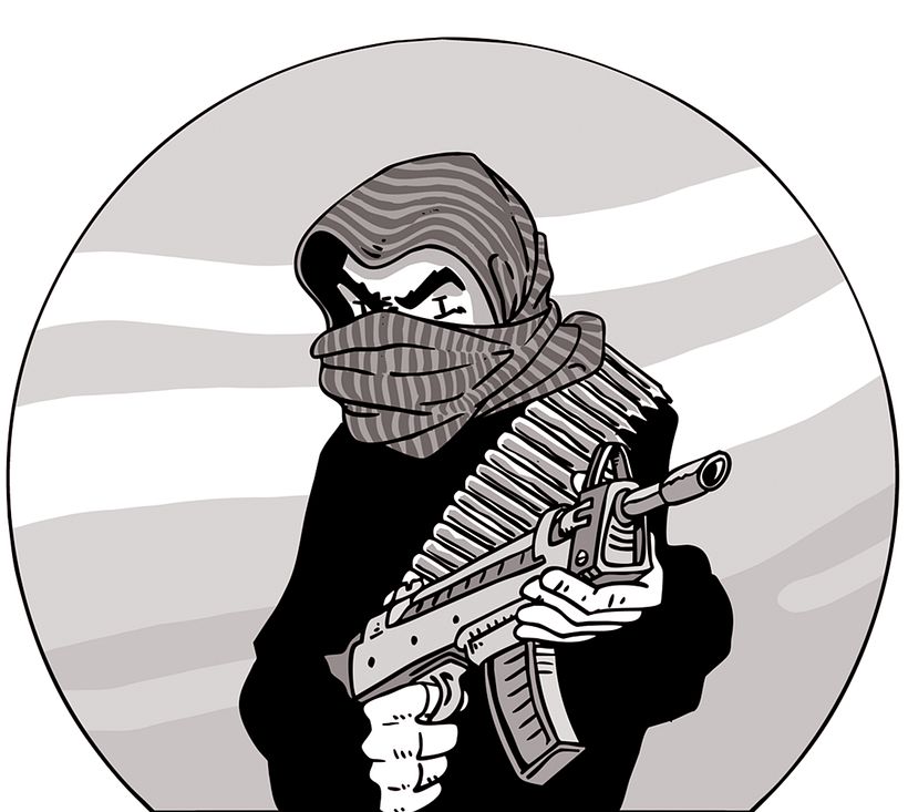 Segrest a Bagdad - Illustrazione tradizionale