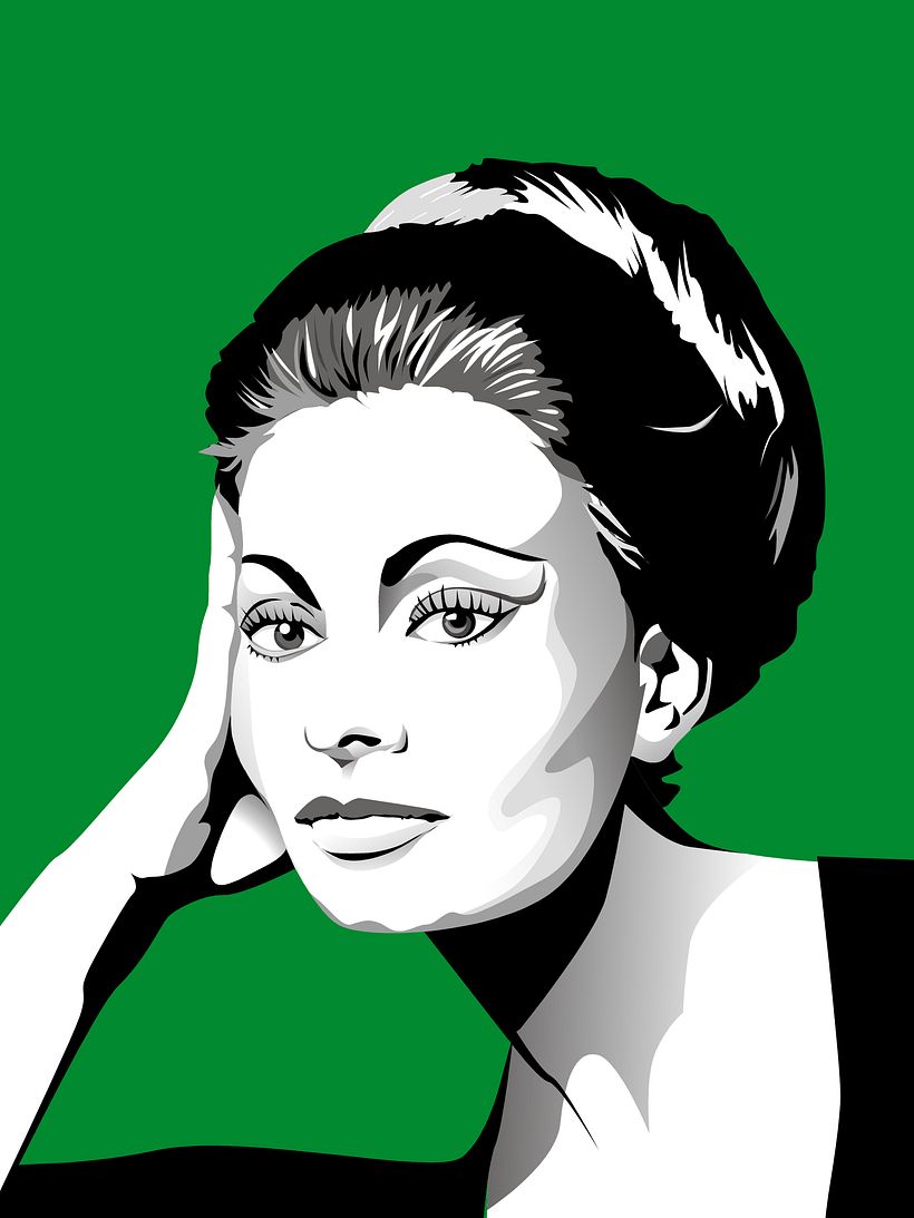 Retratos con vectores 2