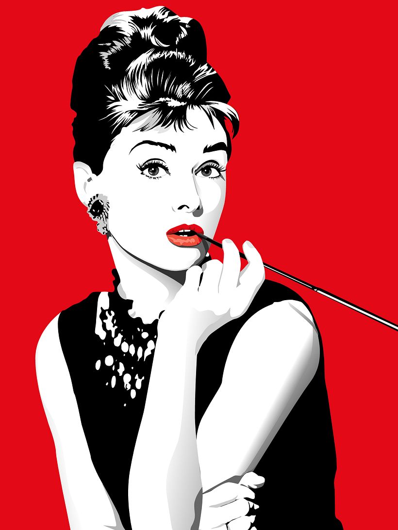 Retratos con vectores 4