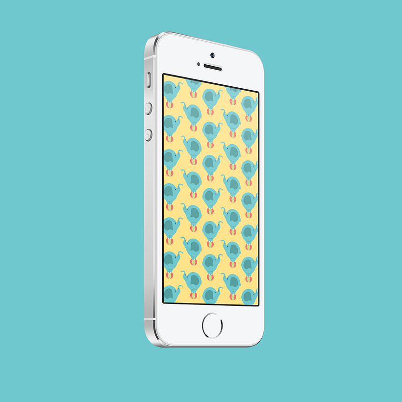 Animal wallpaper (Illustrator) 0