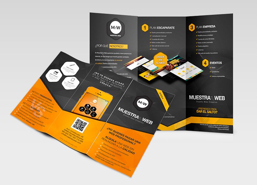 Tríptico Muestra tu Web 1