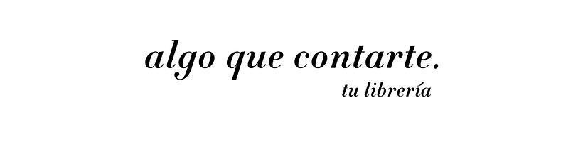 algo que contarte. 2