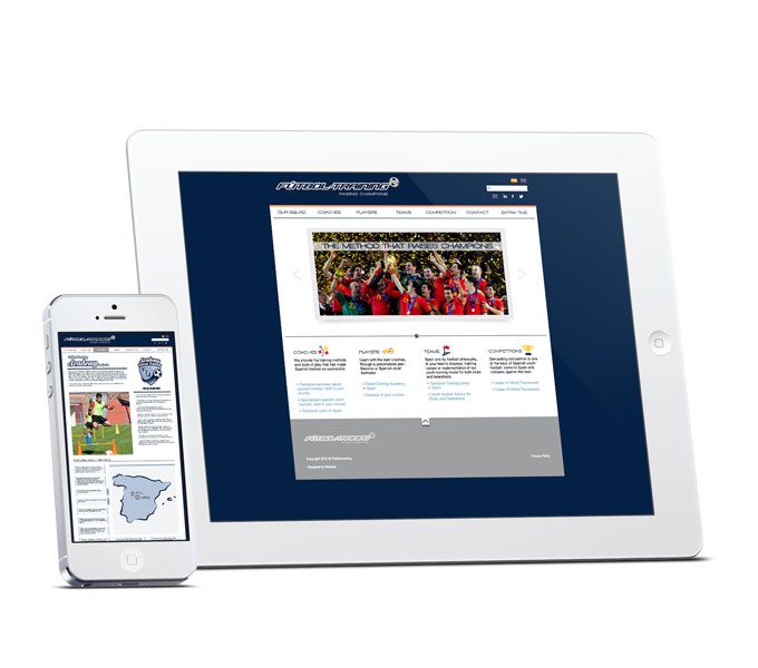 Diseño y Desarollo web Fútbol-Training 0