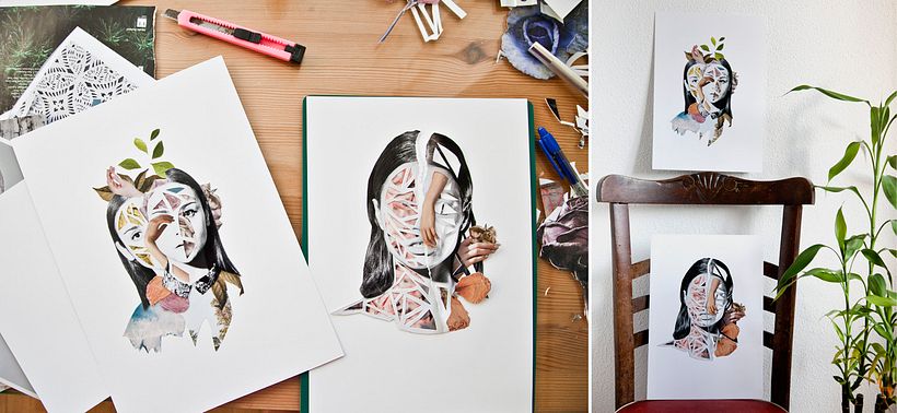 HANDMADE COLLAGES 14