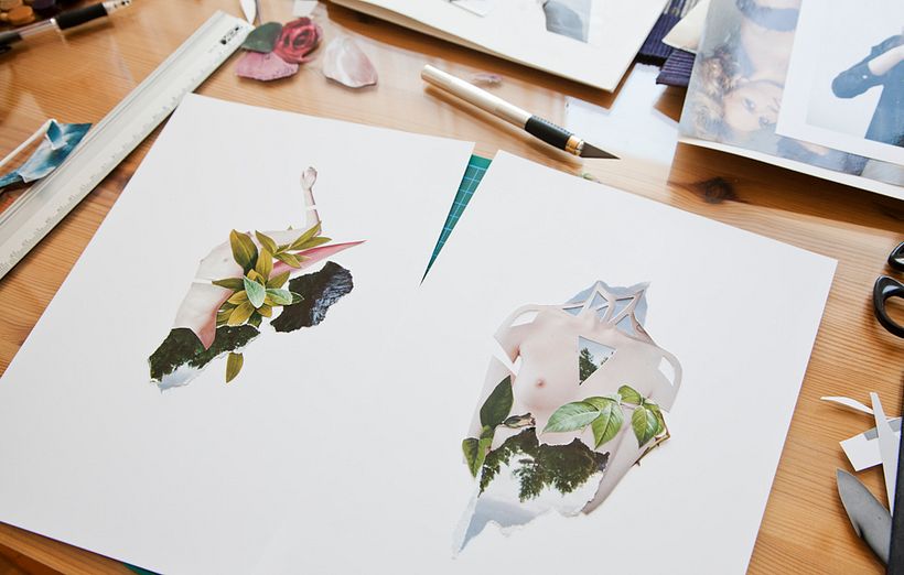 HANDMADE COLLAGES 15