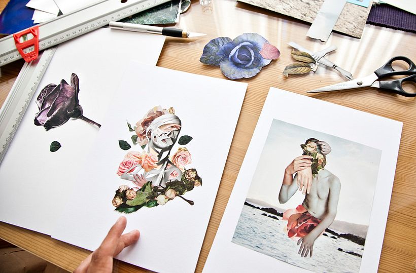 HANDMADE COLLAGES 16
